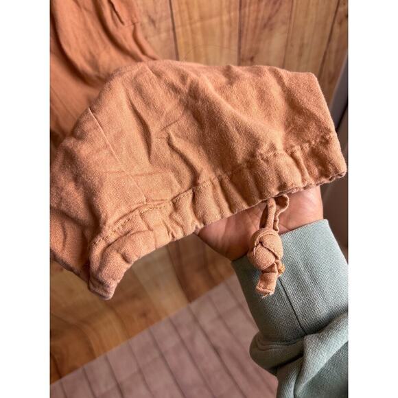 REWASH an American Original Brand Smocked Waist Linen Blend Parachute Pants S - Picture 3 of 7